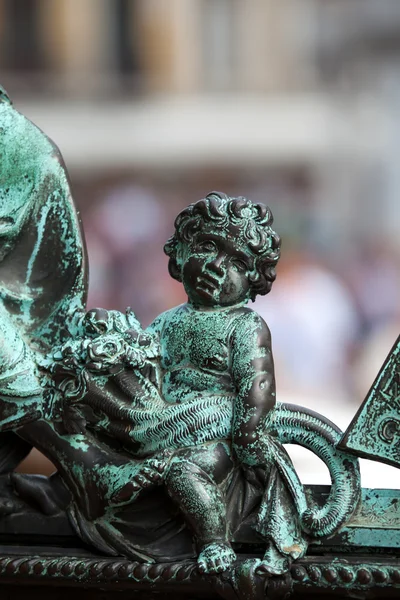 Venise - La statue du genre. à l'entrée sur Campanile — Photo