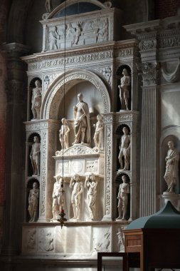 Ortaçağ ve Rönesans duvar mezarları santi giovanni e Paolo, Venedik