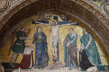 Ortaçağ ve Rönesans duvar mezarları santi giovanni e Paolo, Venedik,
