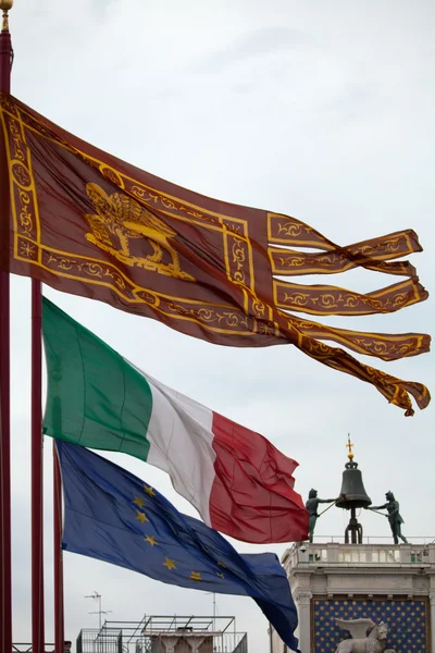 De vlag van Venetië — Stockfoto