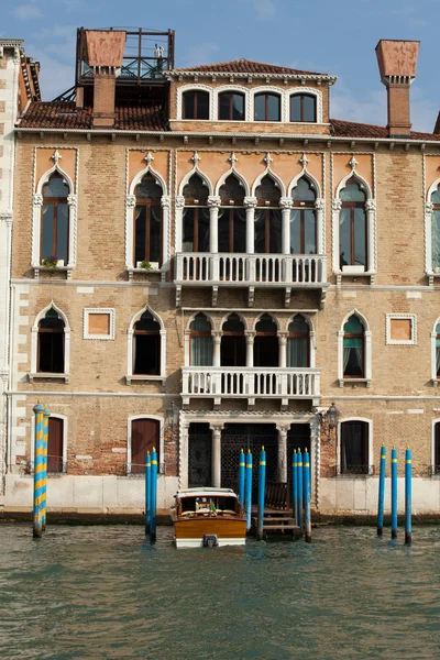 Venezia - Squisito palazzo d'epoca al Canal Grande — Foto Stock