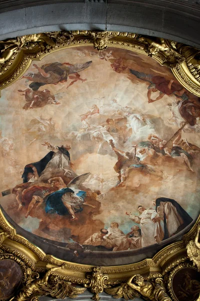 サンティ ・ ジョヴァンニ e パオロ ・ インテリア、ヴェネツィアの教会 — ストック写真