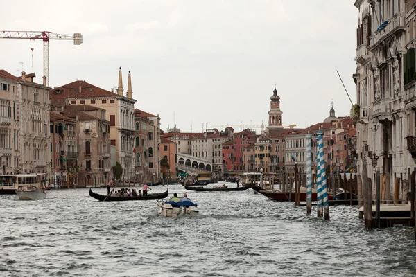 Venecia - Exquisito edificio antiguo en Canal Grande —  Fotos de Stock