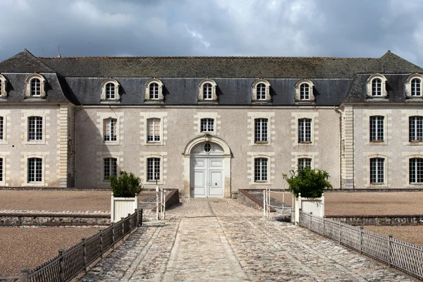 Chateau de Villandry er et slot-palads beliggende i Loire Valley i Frankrig - Stock-foto