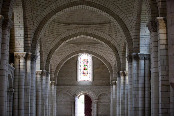 Fontevraud abbey - loire-dalen, Frankrike — Stockfoto