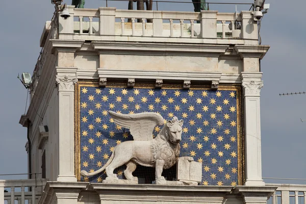 Venedig, torre dell 'orologio - Uhrenturm von st mark. — Stockfoto