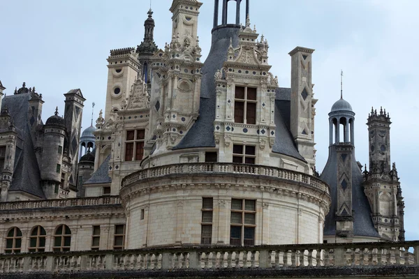 The royal Castle of Chambord in Cher Valley, France — Stock Photo, Image