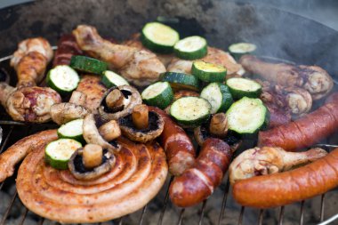 Izgarada leziz et ızgarası.