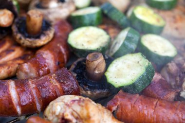 Izgarada leziz et ızgarası.