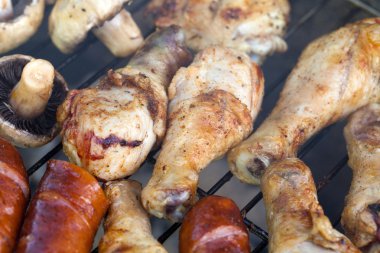 Izgarada leziz et ızgarası.