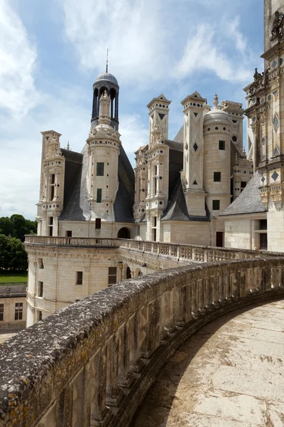 Zamek chambord dolinie cher, Francja — Zdjęcie stockowe