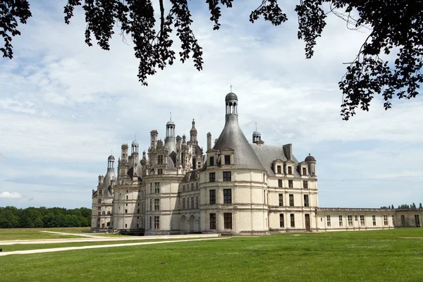 Zámek chambord cher údolí, Francie — Stock fotografie