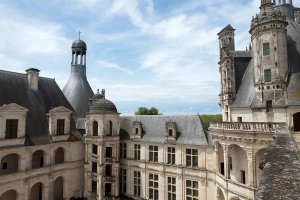 Schloß von Chambord im cher-Tal, Frankreich — Stockfoto