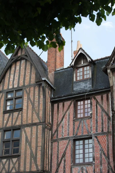 Half-timbered house in Tours, Loire Valley, France — Stock Photo, Image