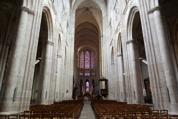 Gotische kathedraal van saint gatien in tours, Pays de la Loire, Frankrijk — Stockfoto