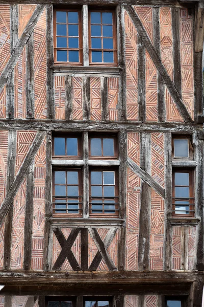 Half-timbered house in Tours, Loire Valley, France — Stock Photo, Image