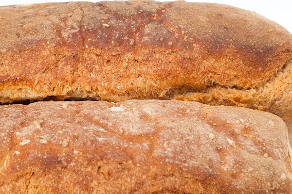 Хліб традиційно обсмажується. Тло. крупним планом . — стокове фото