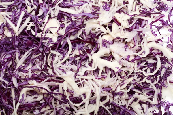 White and Red Cabbage — Stock Photo, Image