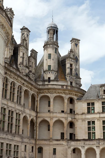 The royal Castle of Chambord in Cher Valley, France — Stock Photo, Image