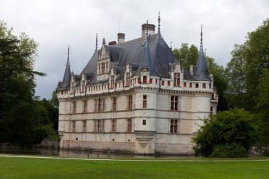 AZAY-le-rideau kale loire Valley, Fransa