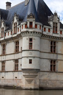 AZAY-le-rideau kale loire Valley, Fransa
