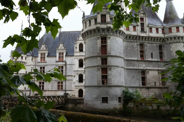 Azay-le-Rideau-kastély a Loire Valley, Franciaország — Stock Fotó