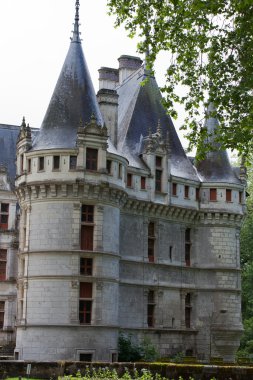 AZAY-le-rideau kale loire Valley, Fransa