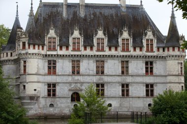 AZAY-le-rideau kale loire Valley, Fransa