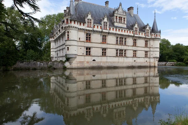 法国卢瓦尔河流域林格-le-rideau 城堡 — 图库照片