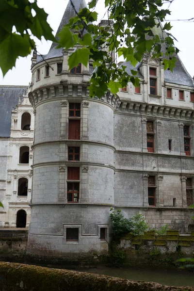 Azay-le-rideau zamku w dolinie Loary, Francja — Zdjęcie stockowe