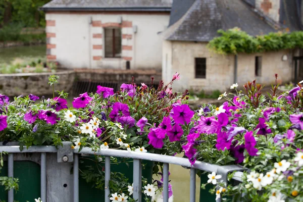 Gammalt lanthus i azay le rideau, Frankrike — Stockfoto