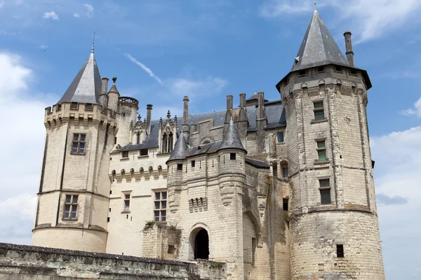 Castello di Saumur nella valle della Loira, Francia — Foto Stock