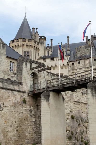 Castle of Saumur in Loire Valley, France — Stock Photo, Image