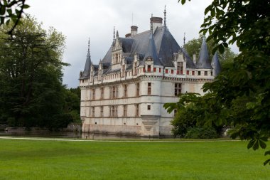AZAY-le-rideau kale loire Valley, Fransa
