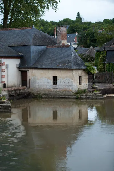 W starym wiejskim domu w azay le rideau, Francja — Zdjęcie stockowe