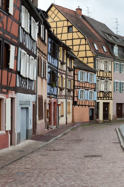 Case a graticcio di Colmar, Alsazia, Francia — Foto Stock
