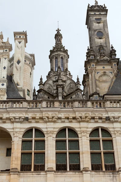 El castillo real de Chambord en Cher Valley, Francia —  Fotos de Stock