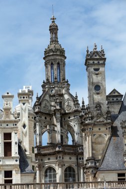 royal castle chambord Vadisi'nde cher, Fransa