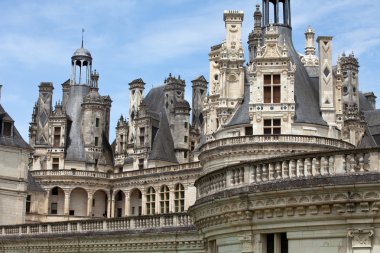 royal castle chambord Vadisi'nde cher, Fransa