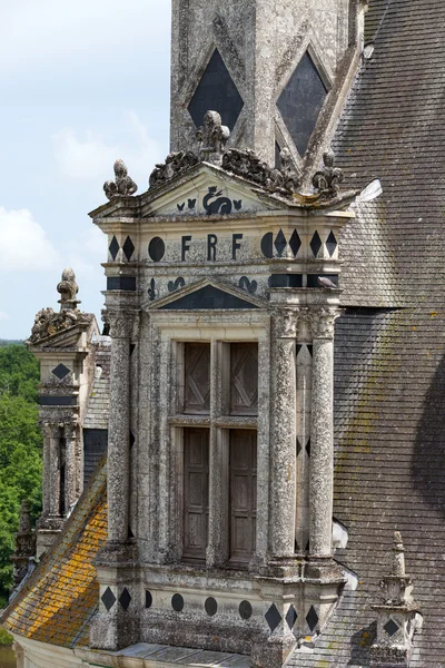 Die königliche Burg von Chambord im cher-Tal, Frankreich — Stockfoto