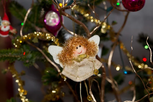 Noel ağacında Noel mücevheri — Stok fotoğraf