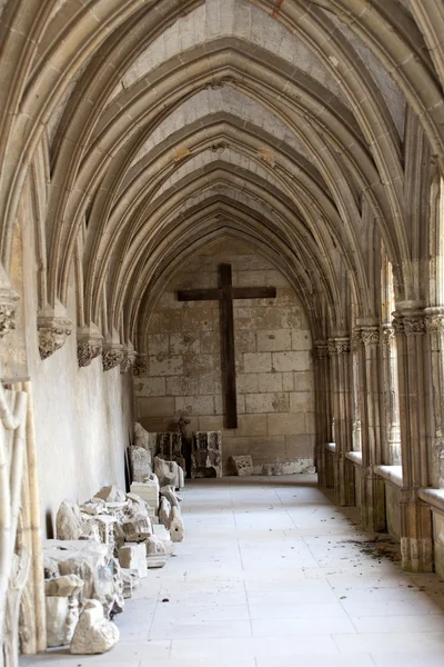 Cloitre de la psalette - katedralen saint gatien i tours — Stockfoto