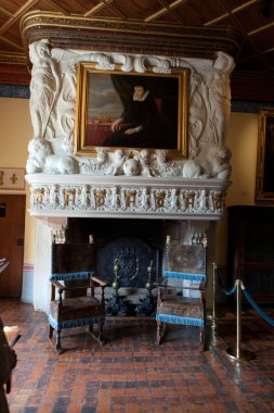 chenonceau iç kale. Kalenin bayanlar 1513 yılında inşa edilmiş ve en çok ziyaret edilen biri olarak bilinen loire Valley.