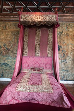 chenonceau iç kale. Kalenin bayanlar 1513 yılında inşa edilmiş ve en çok ziyaret edilen biri olarak bilinen loire Valley.