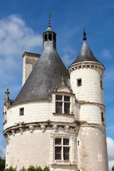 Castle of Chenonceau. Known as the castle of the ladies was built in 1513 and is one of the most visited in the Loire Valley. — Stock Photo, Image