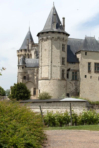 Castello di Saumur nella valle della Loira, Francia — Foto Stock