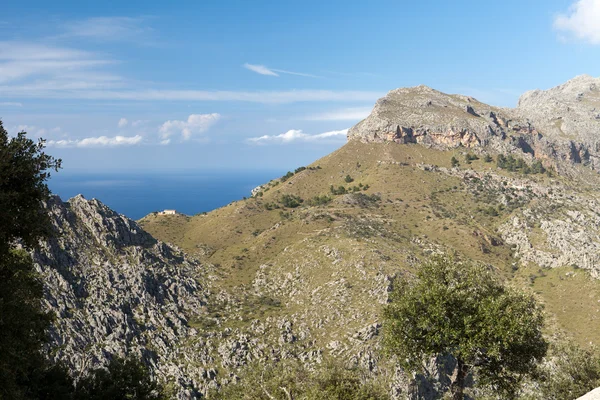 セラ ・ デ ・ tramuntana - マヨルカ、スペインの山 — ストック写真