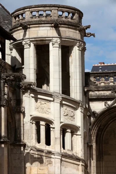 Cloître de La Psalette - Cathedral of Saint Gatien in Tours — Stok fotoğraf