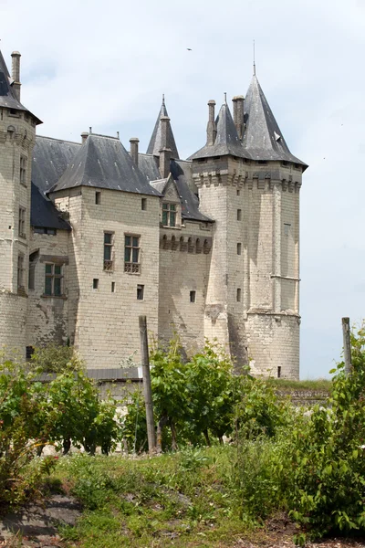 Schloss von saumur im Loire-Tal, Frankreich — Stockfoto