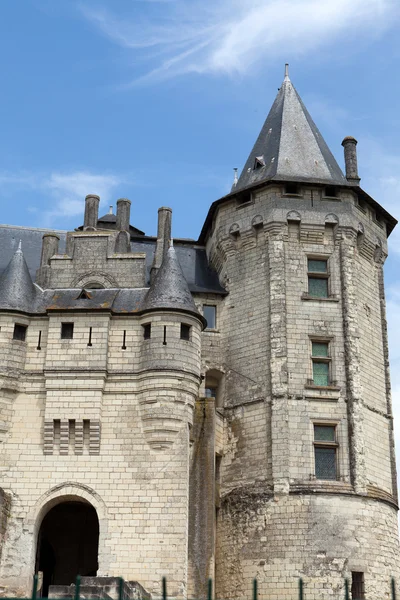 Castello di Saumur nella valle della Loira, Francia — Foto Stock